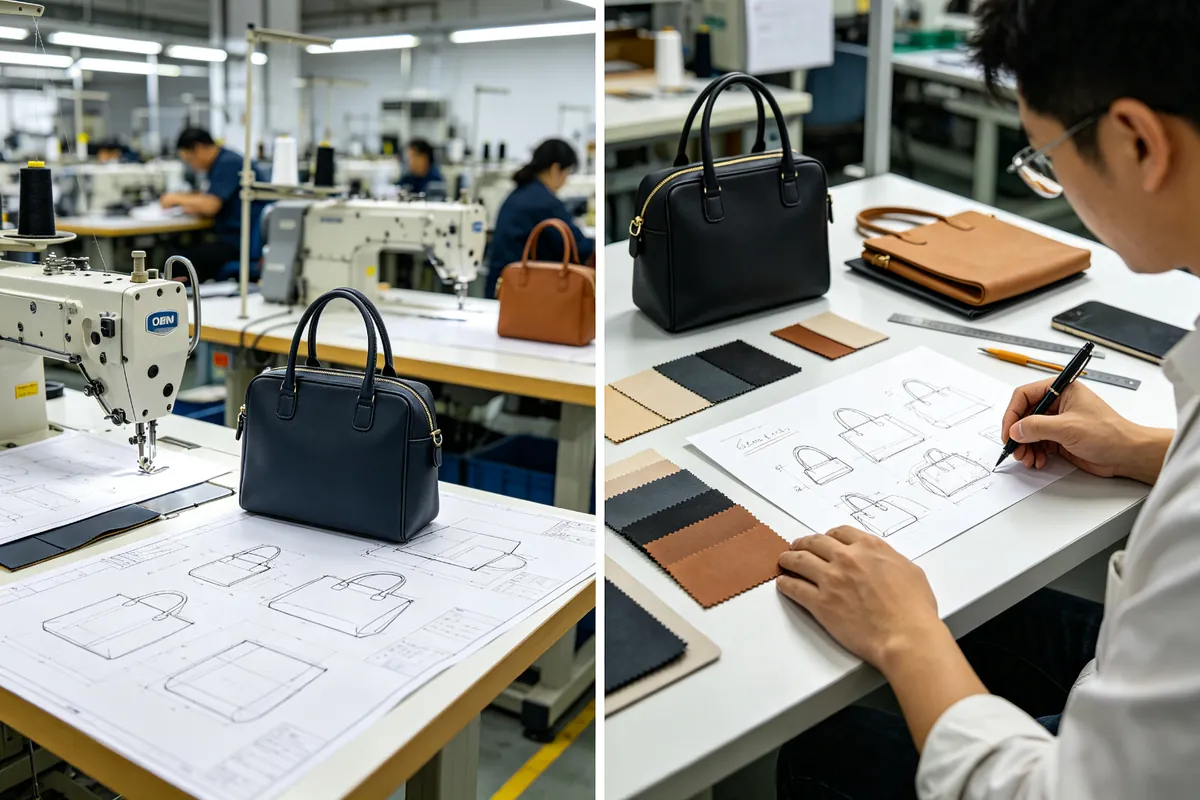 OEM vs ODM bag manufacturing comparison