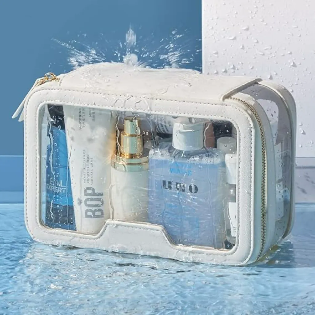 Custom clear TPU cosmetic bag manufacturer Merris