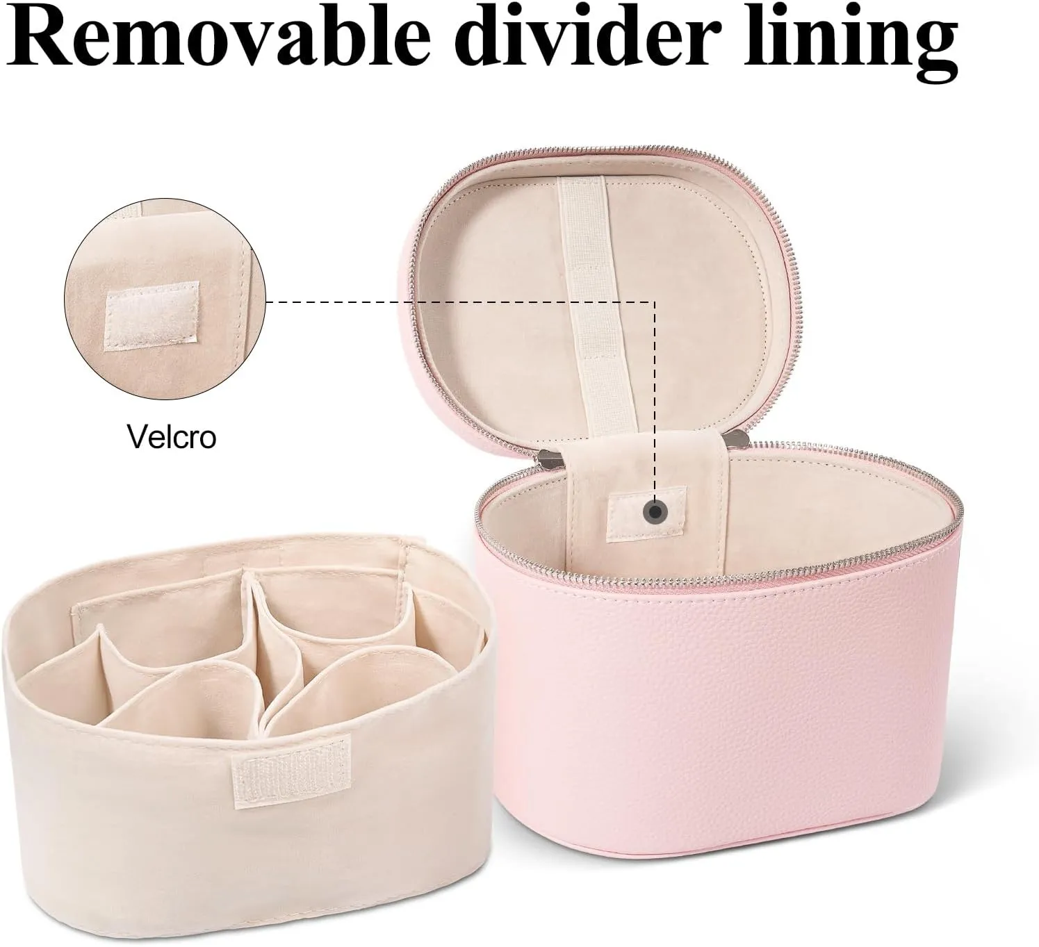 Custom Cylinder Vanity & Toiletry Organizer view 2
