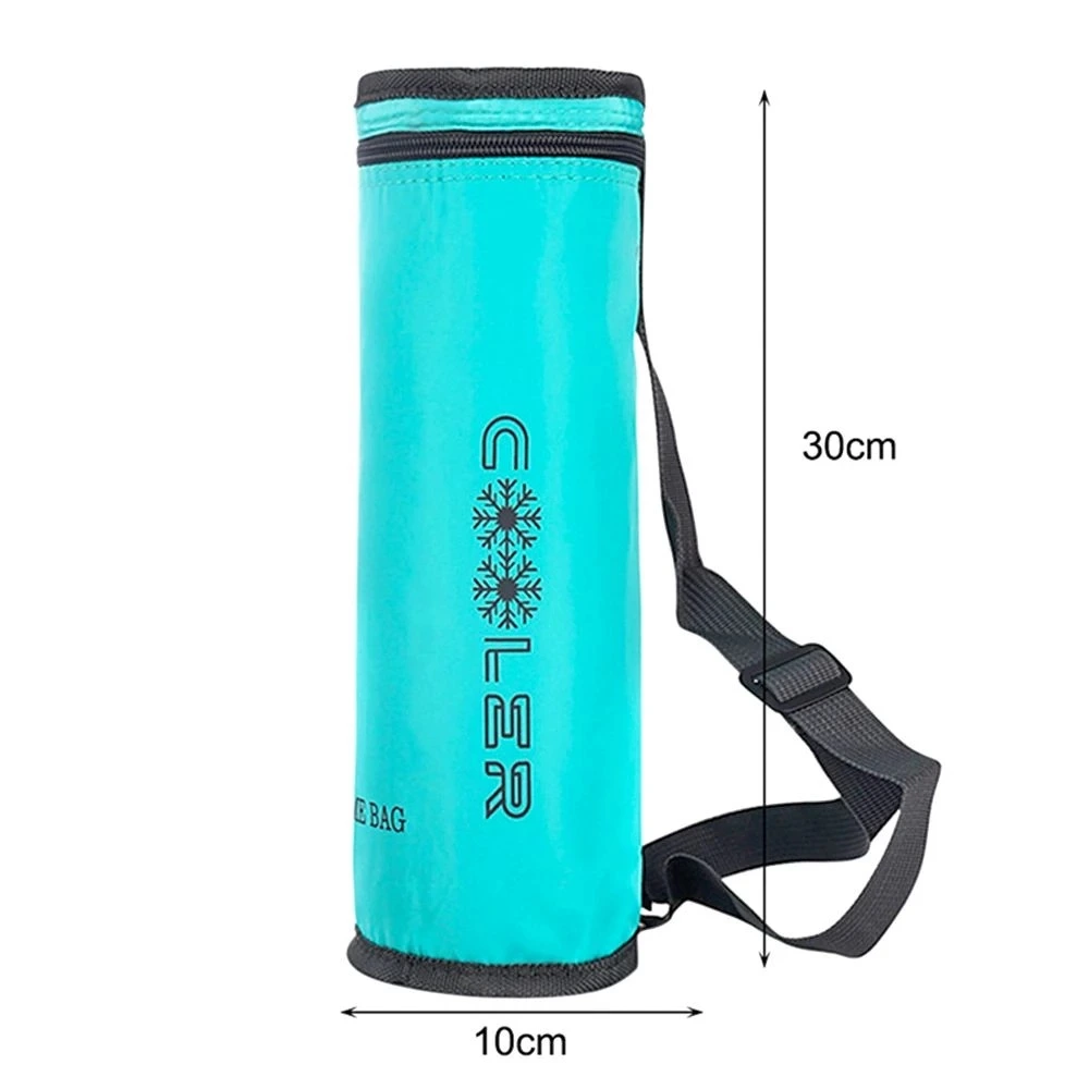 Waterproof Oxford cooler bag dimensions (30x10cm).