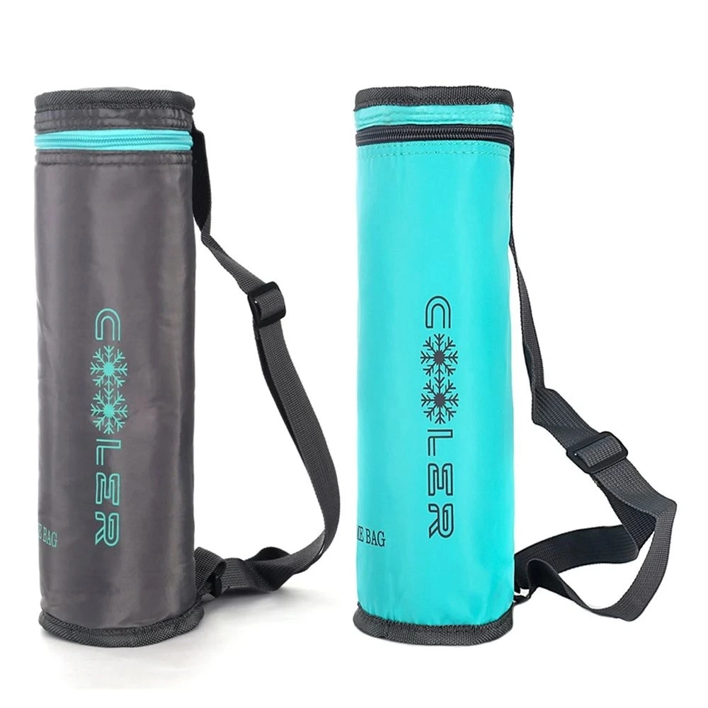Waterproof Oxford cooler bag set with two colors and straps.