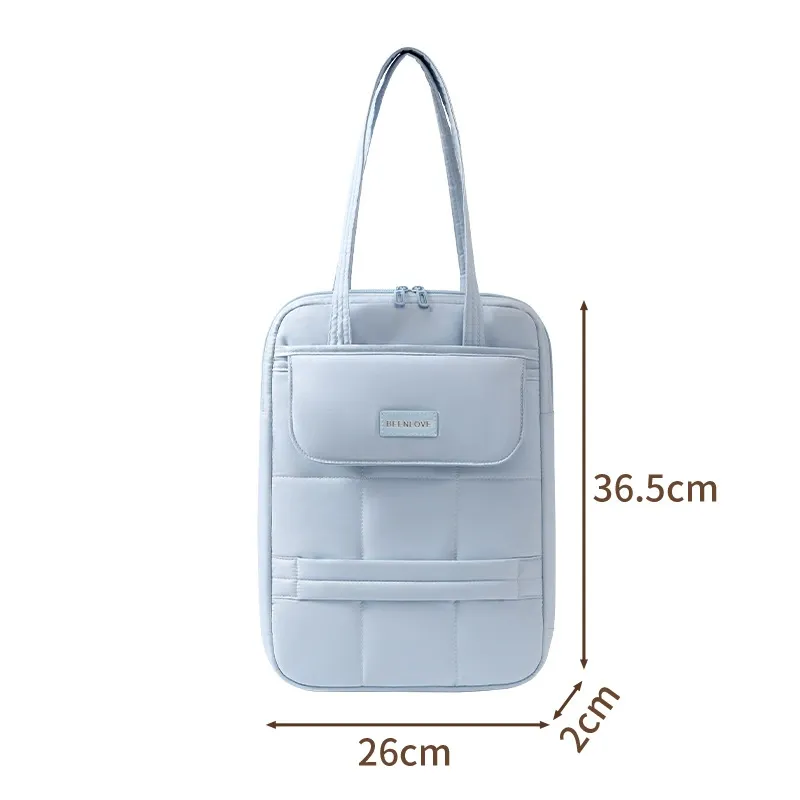 Custom pastel single shoulder laptop bag