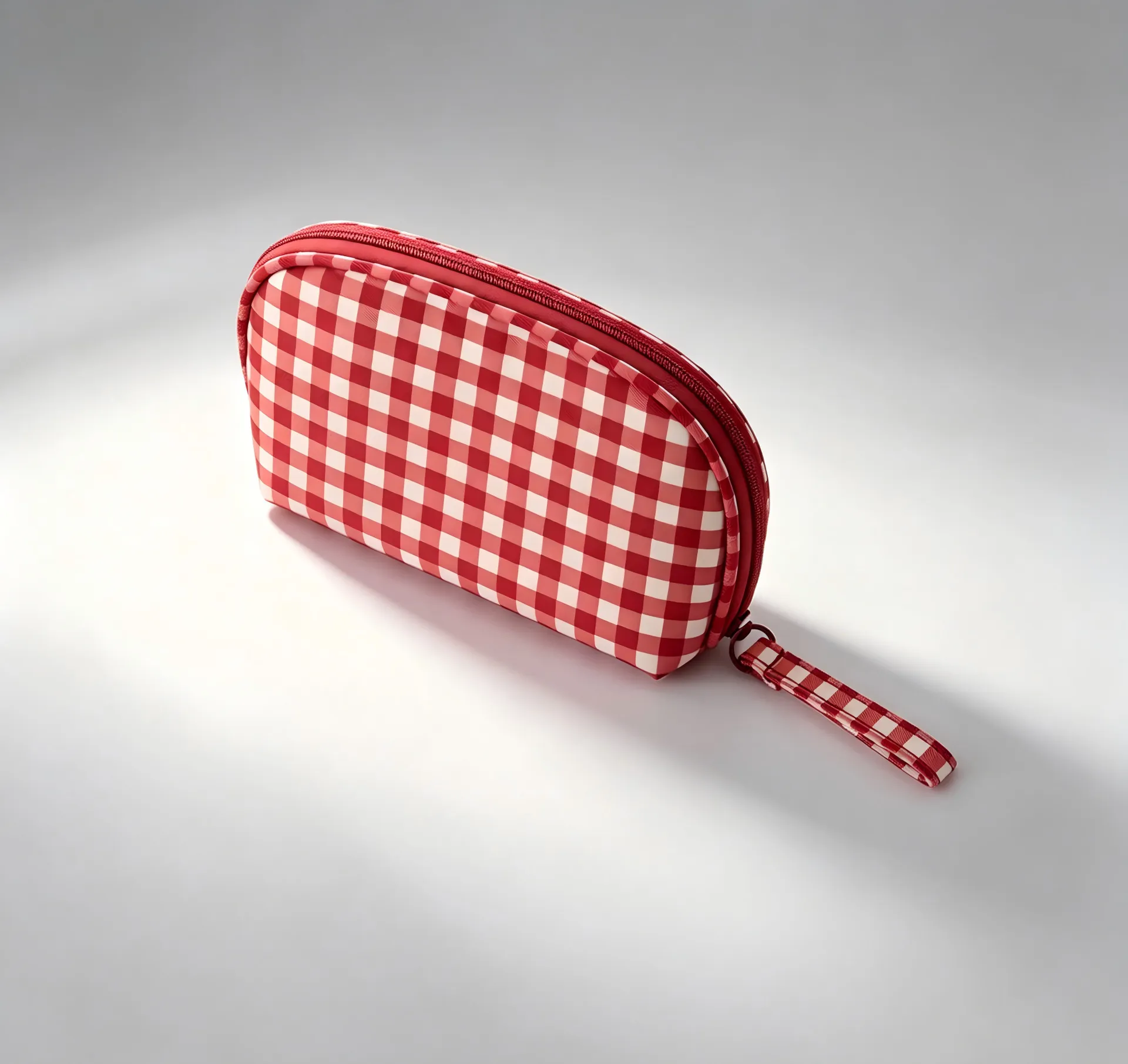 Custom Plaid Mini & Wide-Opening Makeup Pouches view 3