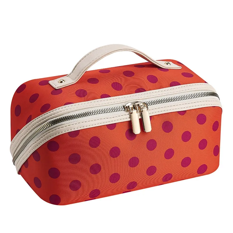 Custom Striped Pillow-Shape Toiletry Bag view 5