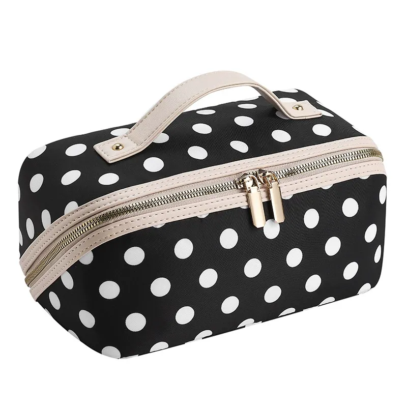 Custom Striped Pillow-Shape Toiletry Bag view 6