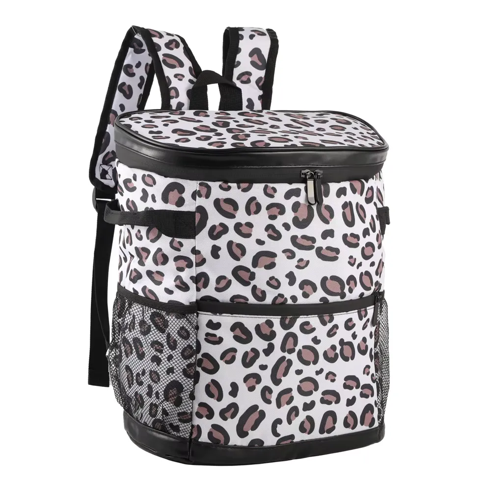 Fashion outdoor cooler bag with reinforced padded shoulder straps for comfort.