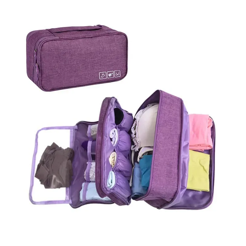 Oxford shell and clear PVC compartment panels