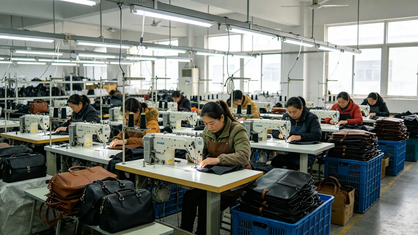 Merris sewing workshop with production lines in Dongguan