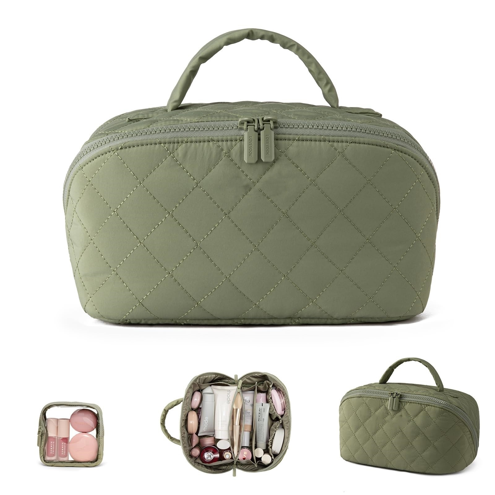 Luxury vegan leather vanity case OEM manufacturer