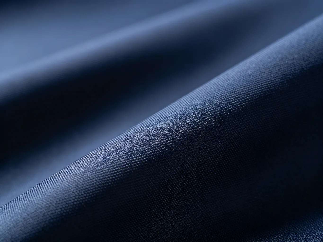 600D polyester oxford fabric texture close-up, navy blue