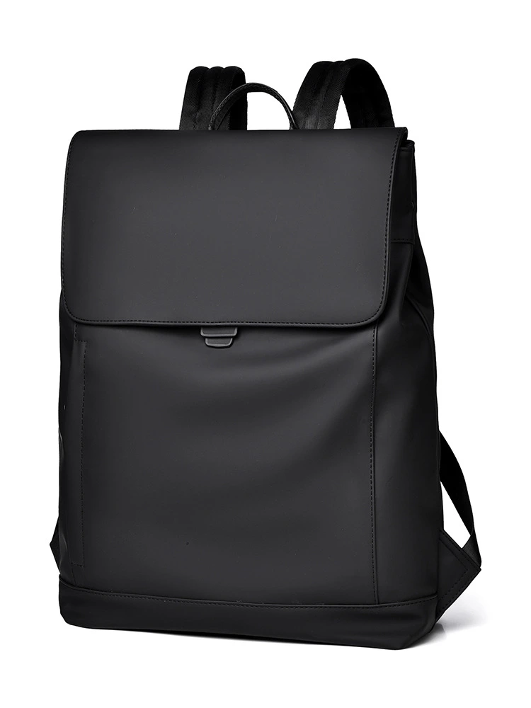 Nexus PU business casual backpack with anti-theft compartments and premium finish